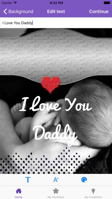 Скриншоты Fathers Day Quotes & Editor