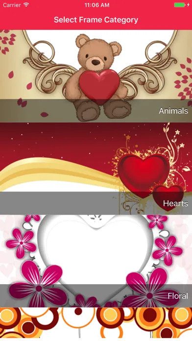 Love Photo Frames & Collage سکرین شاٹس