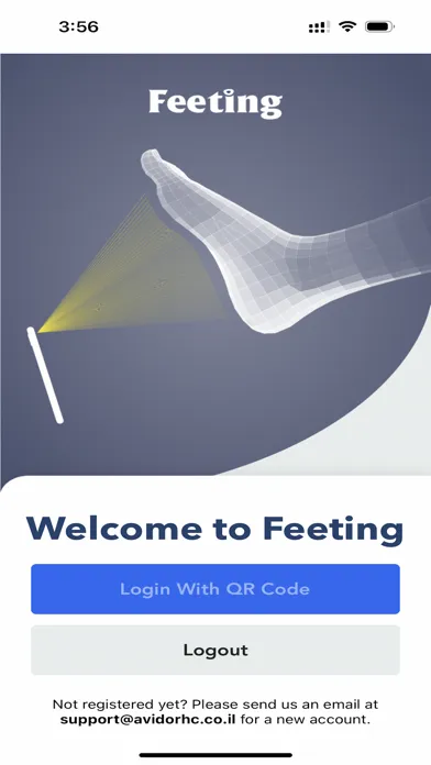 Feeting سکرین شاٹس