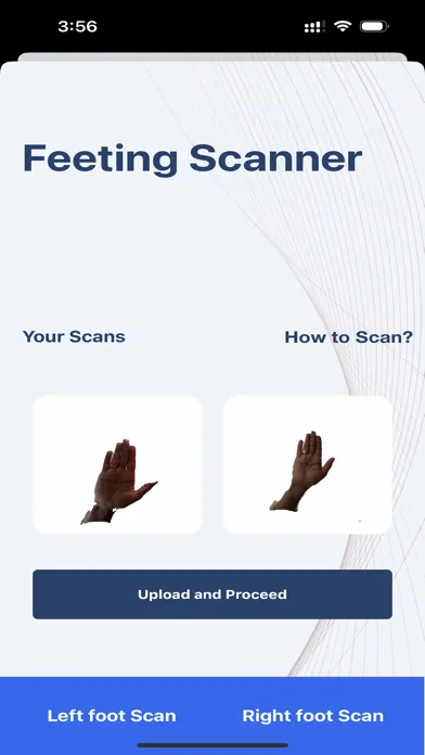 Feeting سکرین شاٹس