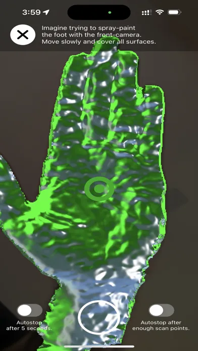 Feeting سکرین شاٹس