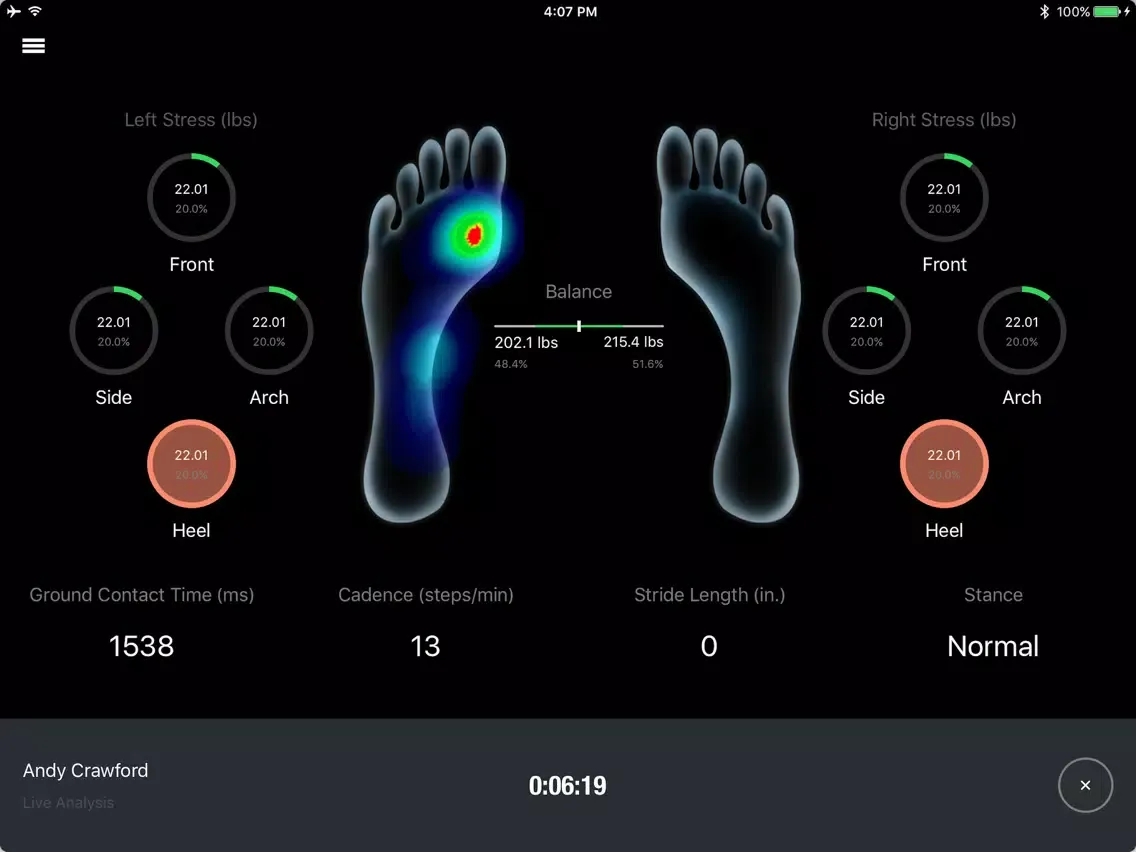 صور myStride Health iPad 
