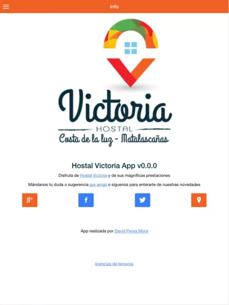 Screenshot di HostalVictoria - Matalascañas iPad 