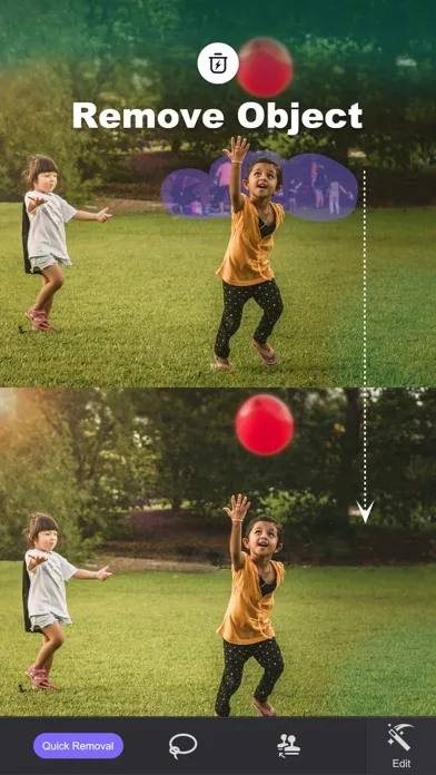 Tangkapan layar Easy Retouch - Object Removal