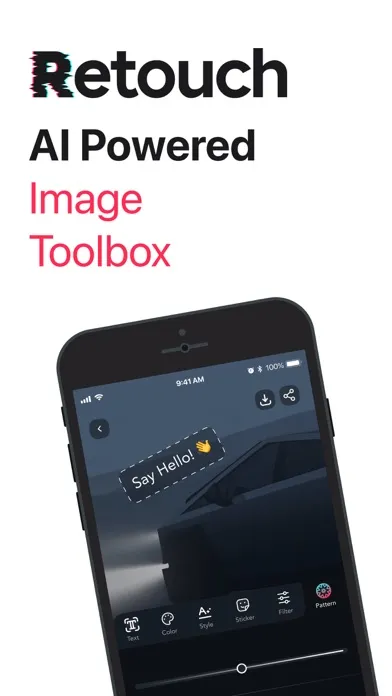 Capturas de pantalla de Retouch - Photo & Video