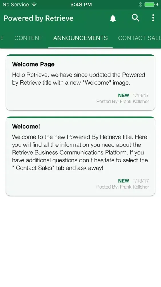 Powered by Retrieve স্ক্রিনশট