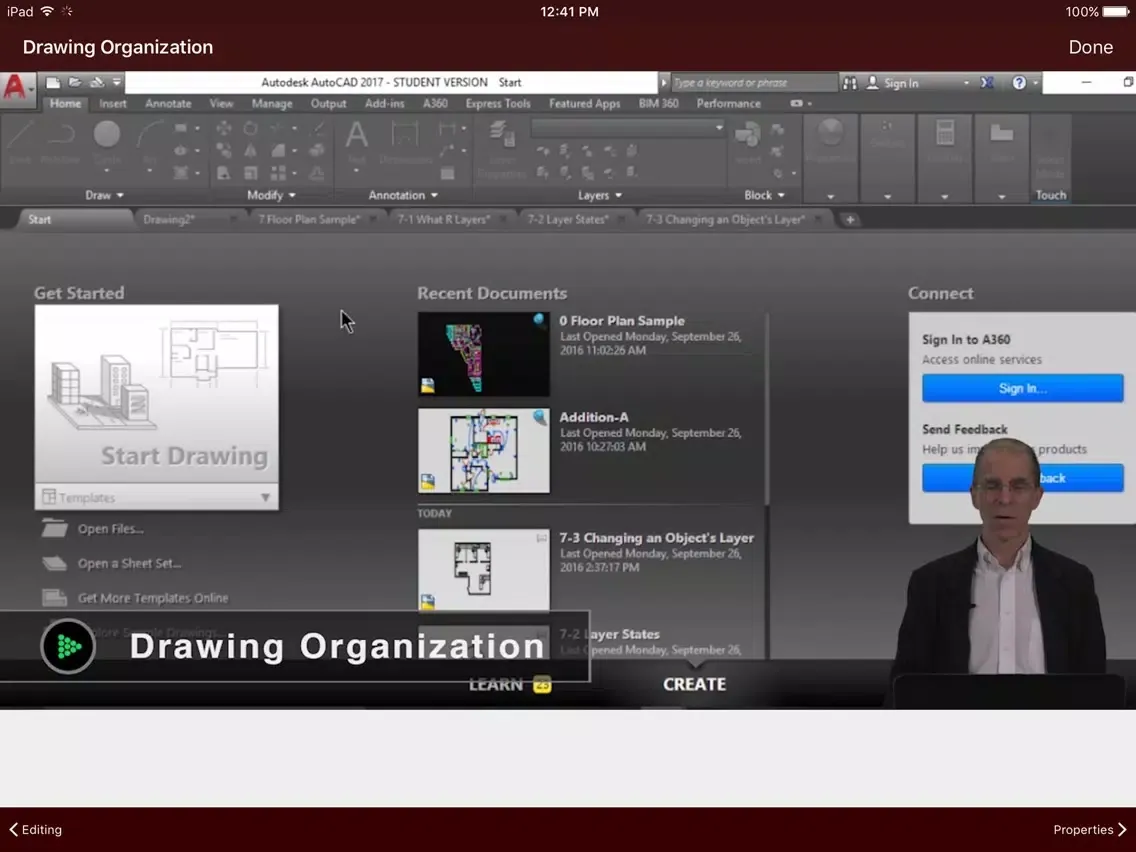 CAD Training iPad  Screenshots