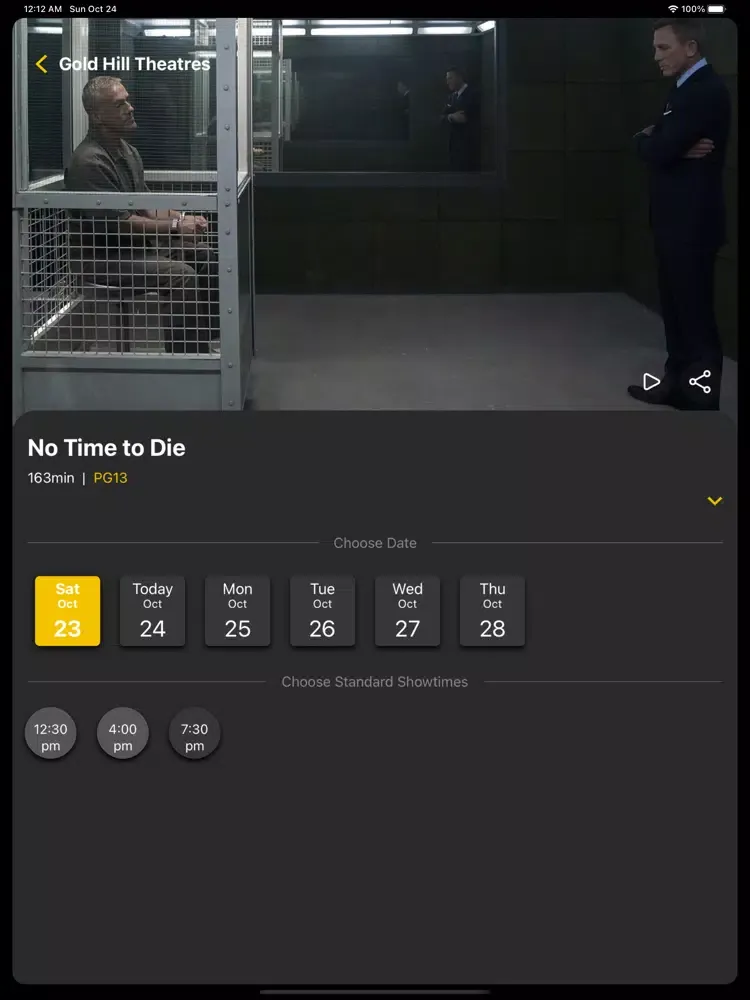 تصاویر Gold Hill Theatres iPad 