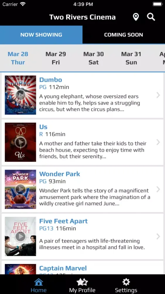 Two Rivers Cinema Screenshots