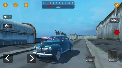 Retro Car Simulator Ekran Görüntüleri