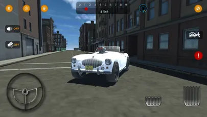 Retro Car Simulator Ekran Görüntüleri
