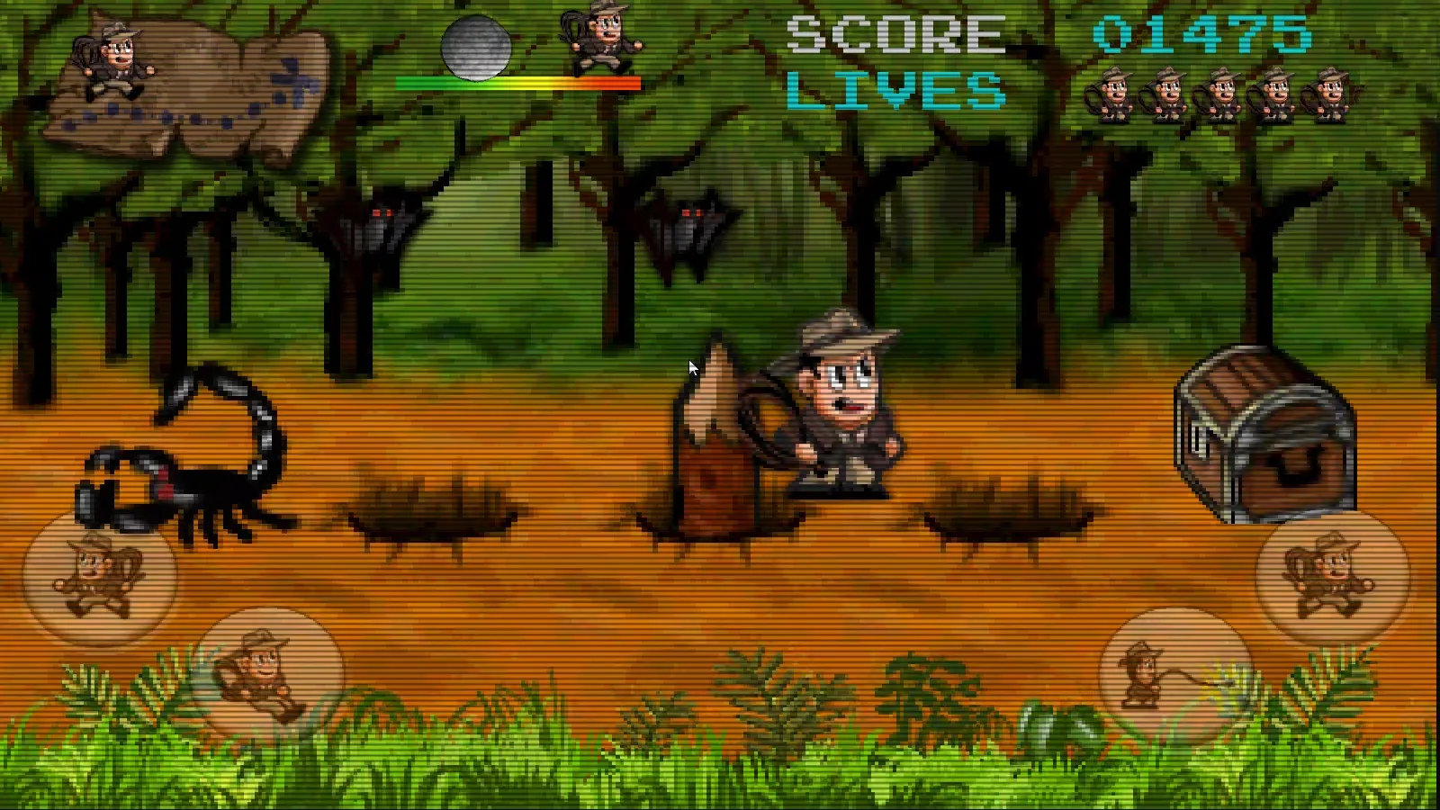 Ảnh chụp màn hình của Pitfall Challenge