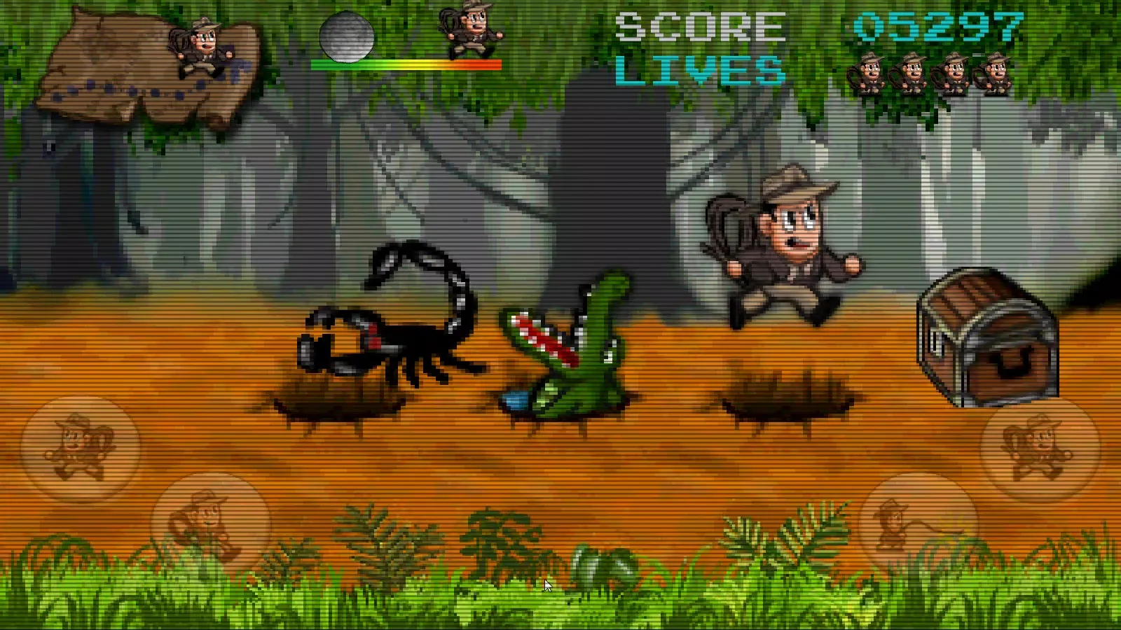 Ảnh chụp màn hình của Pitfall Challenge