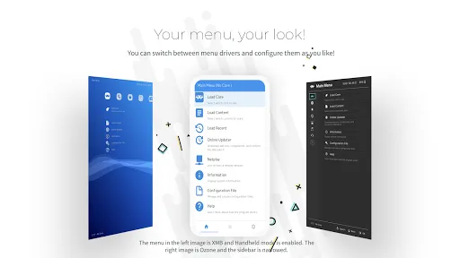 Zrzuty ekranu RetroArch