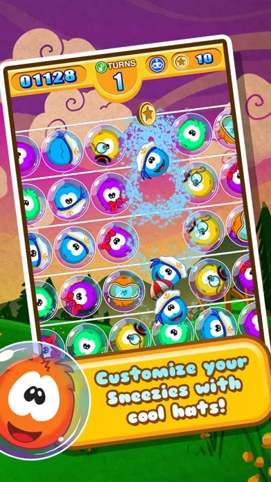 Sneezies Match Screenshots