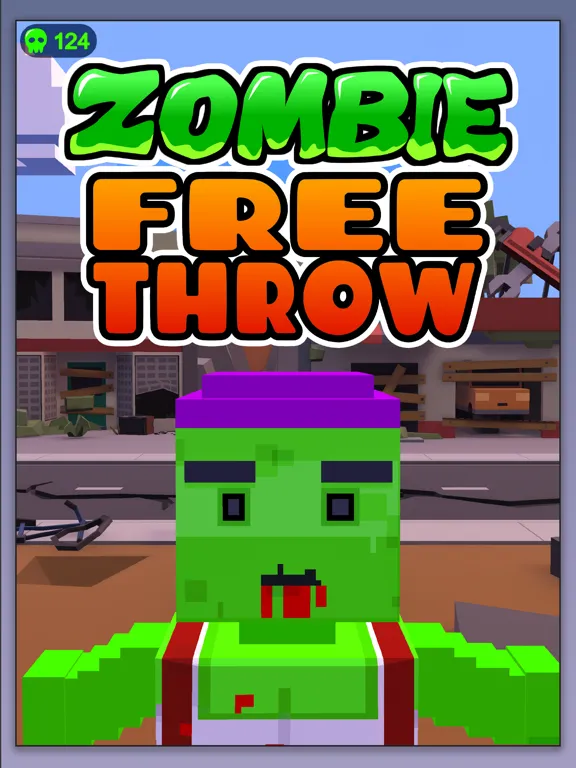 Zombie Free Throw iPad  স্ক্রিনশট
