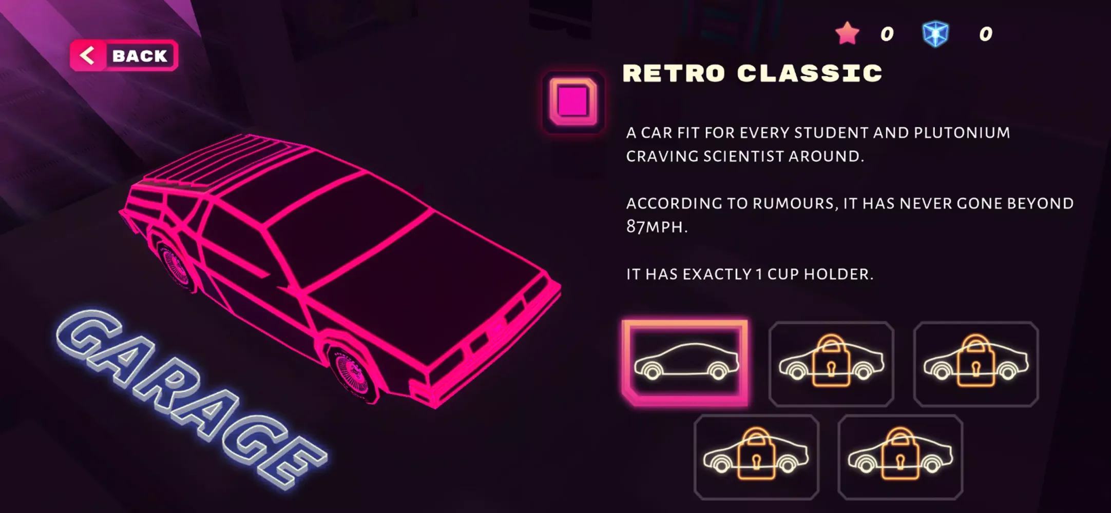 Retro Drive スクリーンショット