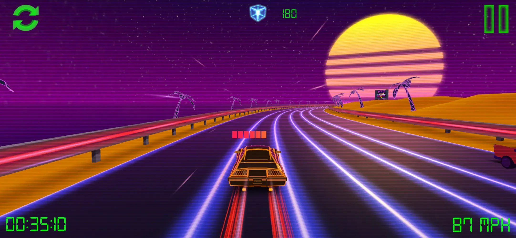Retro Drive スクリーンショット