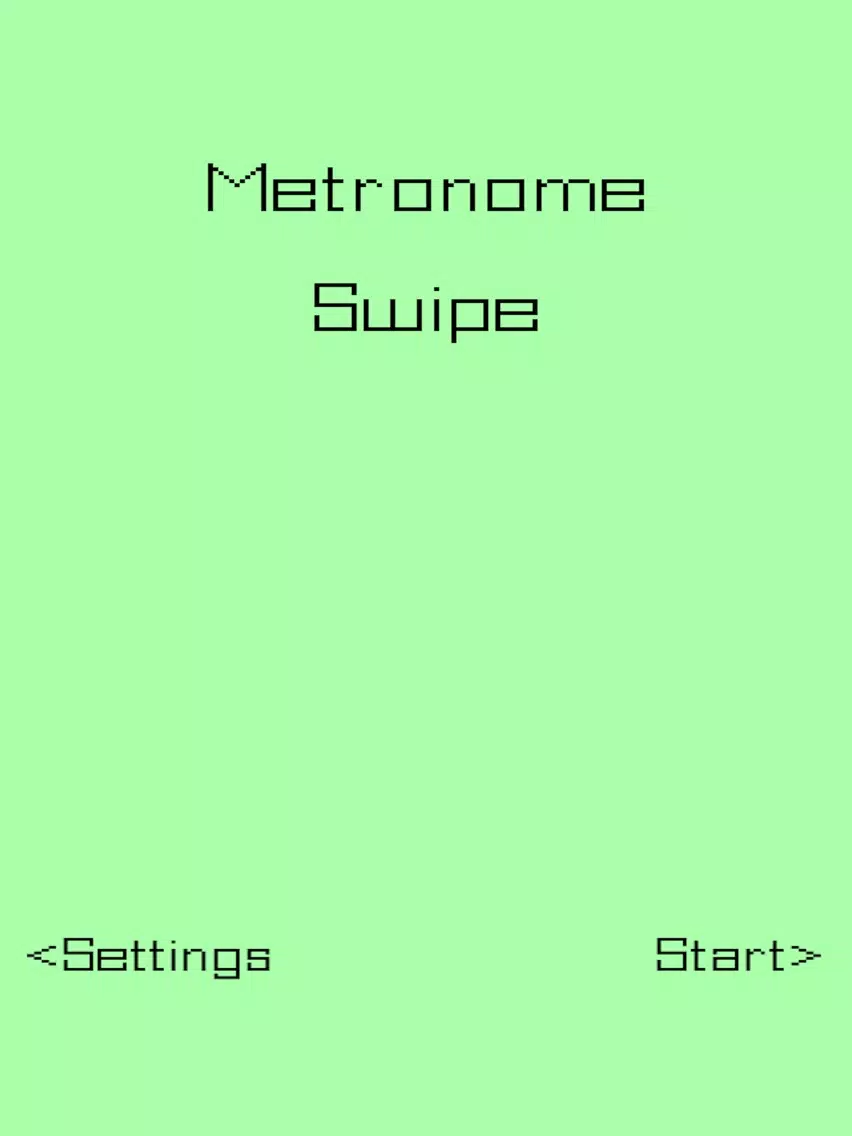 ภาพหน้าจอของ Metronome Swipe iPad 