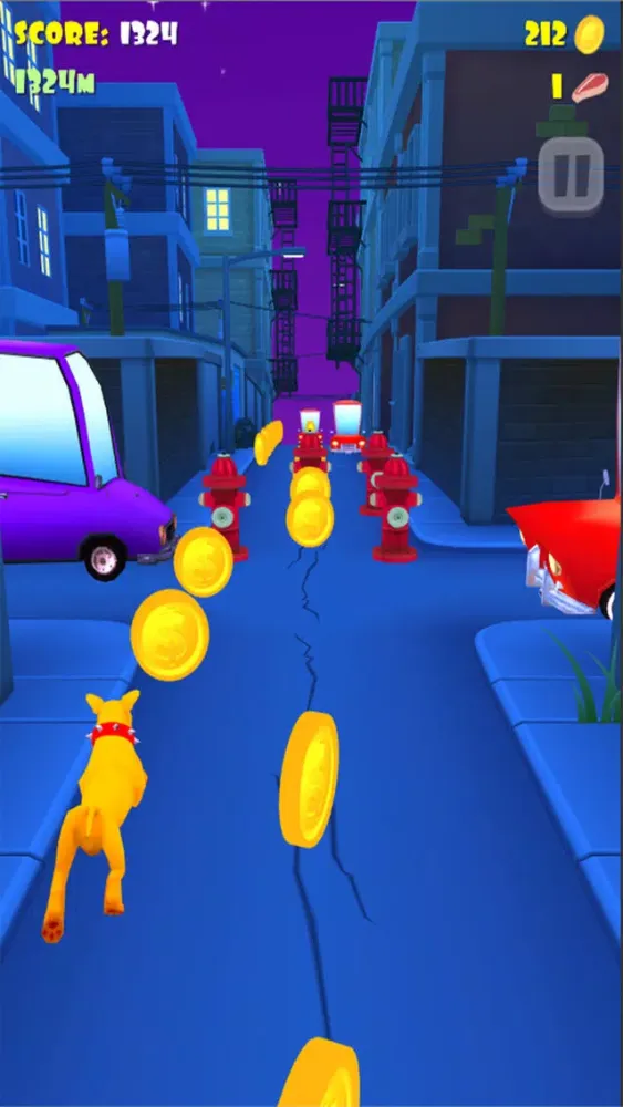 Super Fancy Run -Dog Adventure স্ক্রিনশট