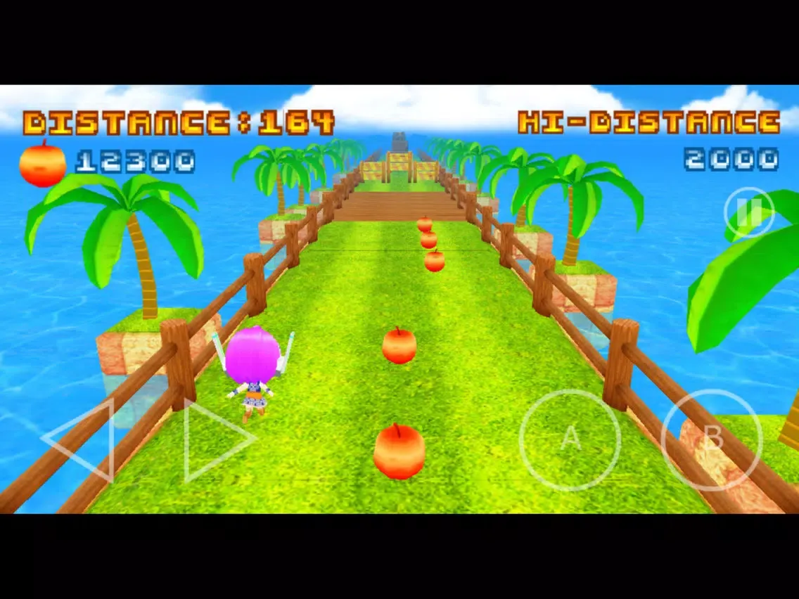 Tangkapan skrin Lili Jump Runner Max Endless Speed iPad 