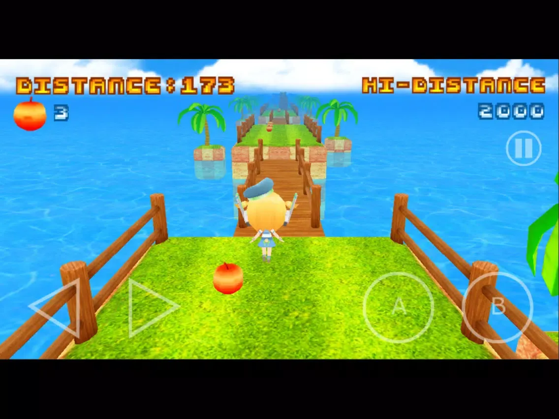 Tangkapan skrin Lili Jump Runner Max Endless Speed iPad 