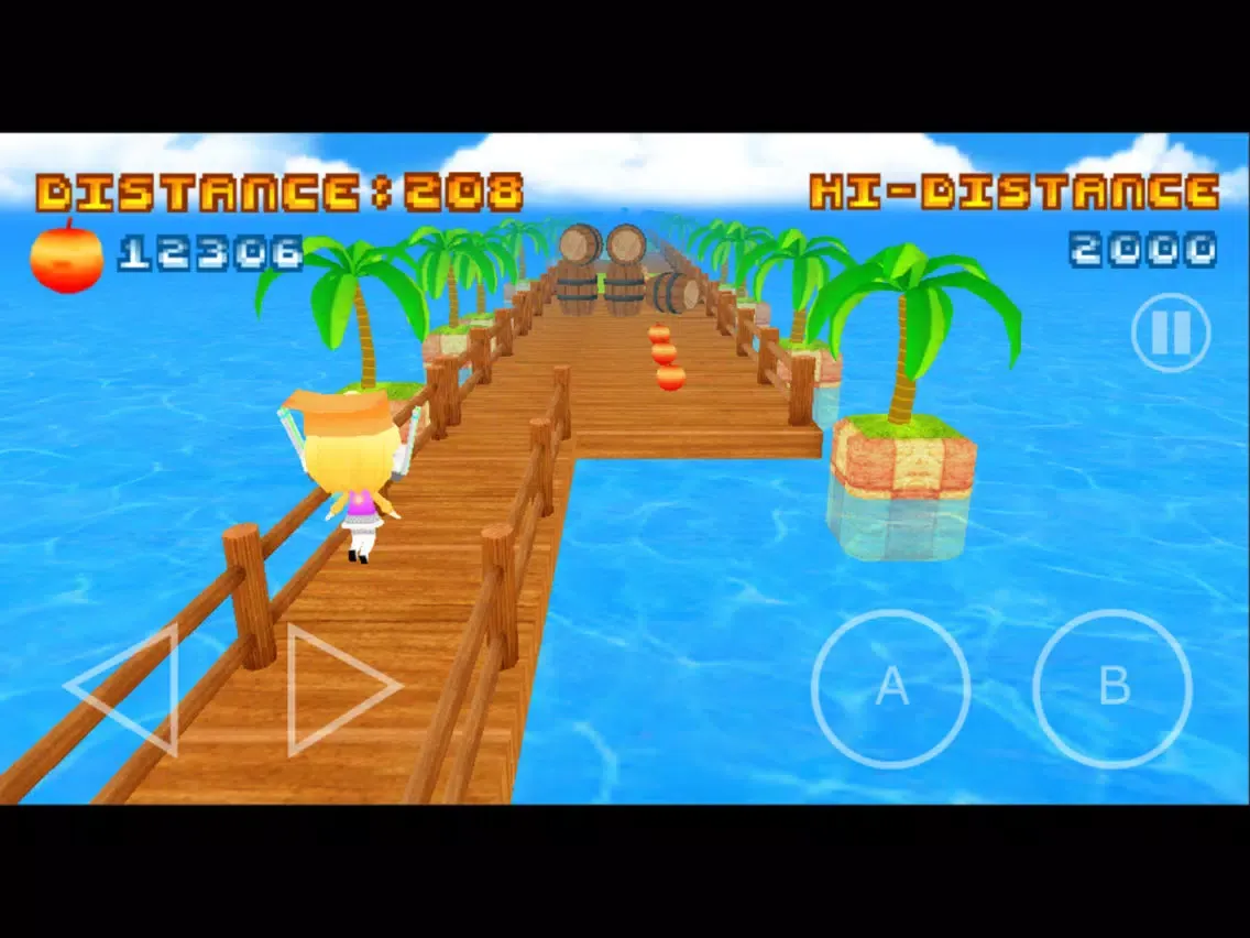 Tangkapan skrin Lili Jump Runner Max Endless Speed iPad 