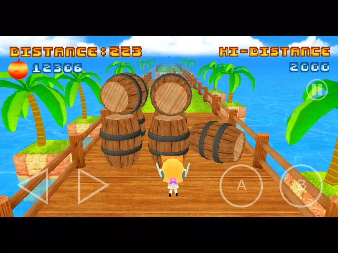 Tangkapan skrin Lili Jump Runner Max Endless Speed iPad 