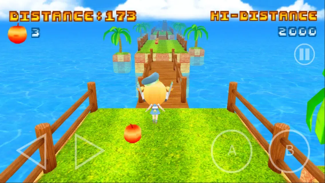 Tangkapan skrin Lili Jump Runner Max Endless Speed