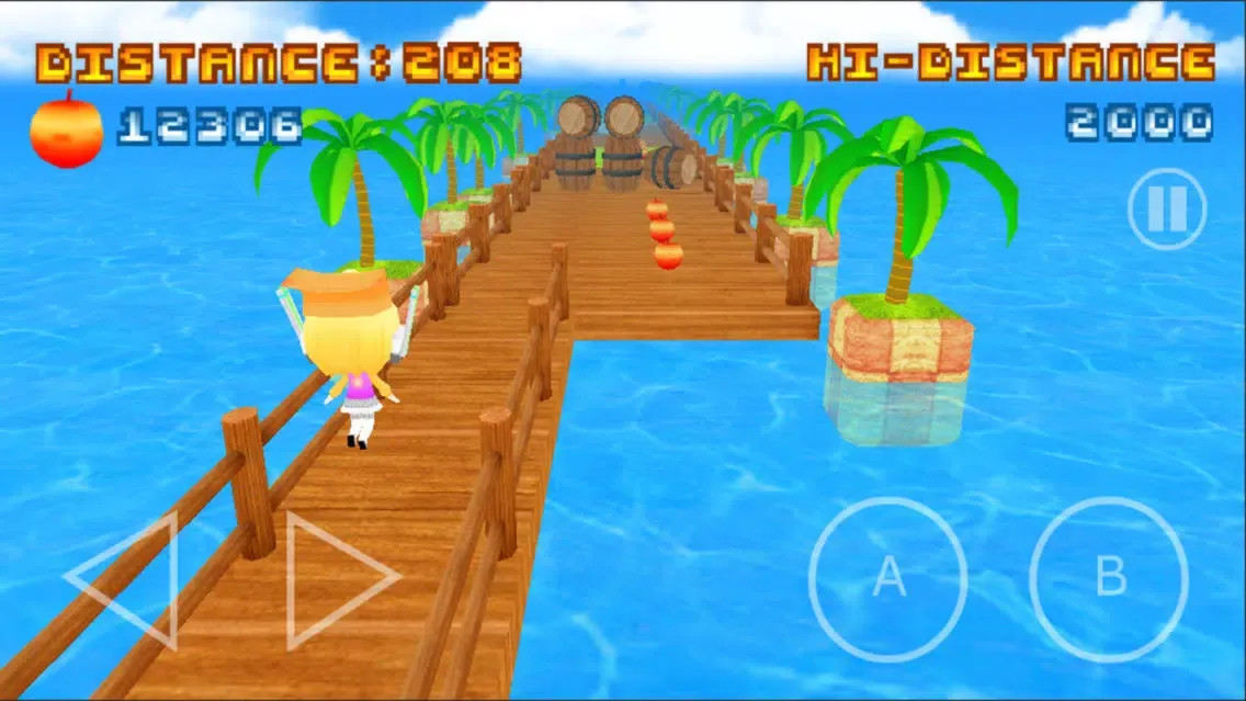 Tangkapan skrin Lili Jump Runner Max Endless Speed