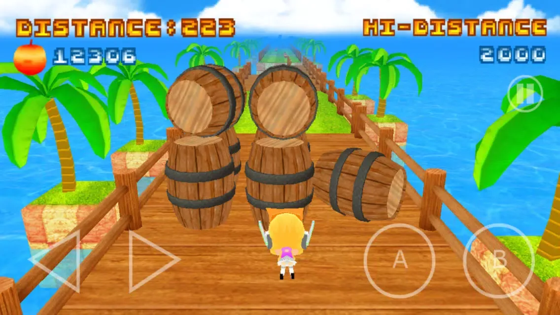 Tangkapan skrin Lili Jump Runner Max Endless Speed