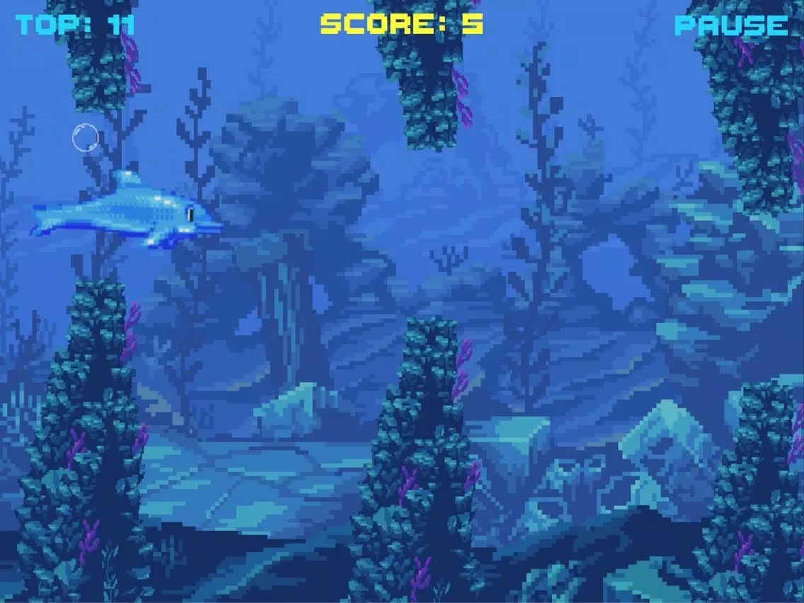 صور Dolphin 2D:Sea Under Sky Light iPad 