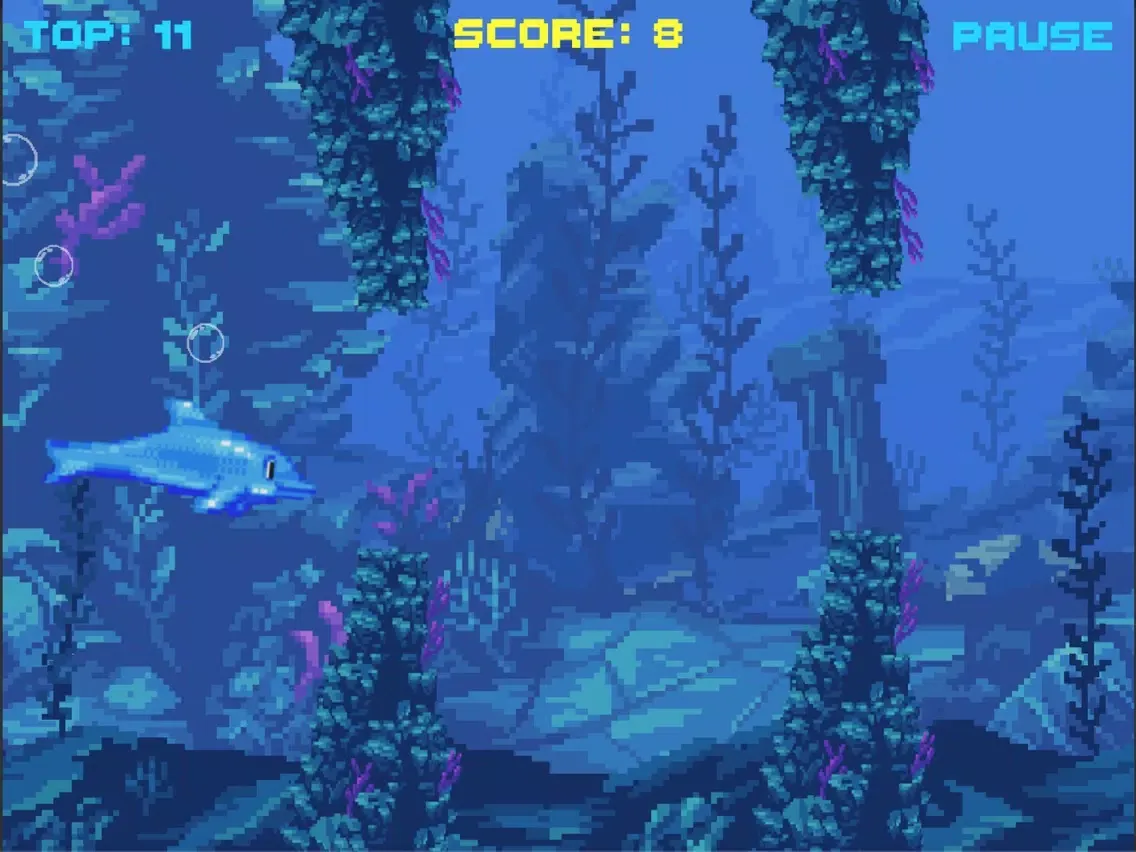 صور Dolphin 2D:Sea Under Sky Light iPad 