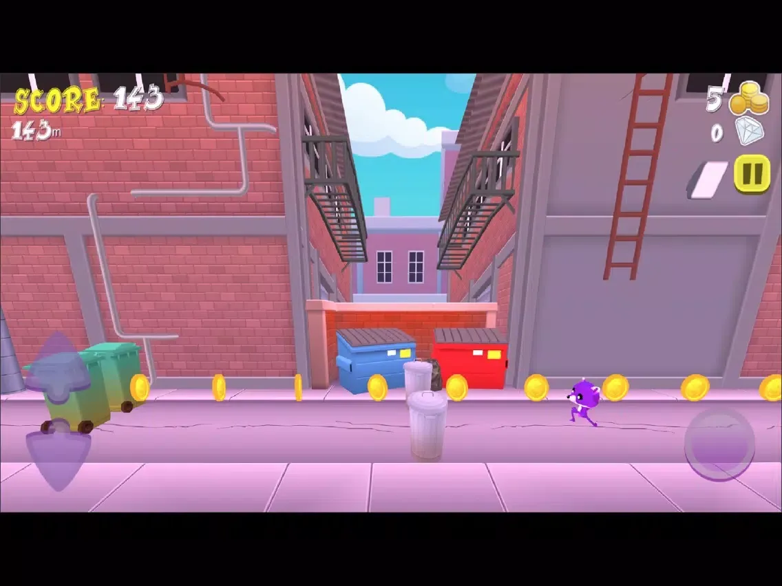Tangkapan layar Super 3D Runner: Toon Universe iPad 