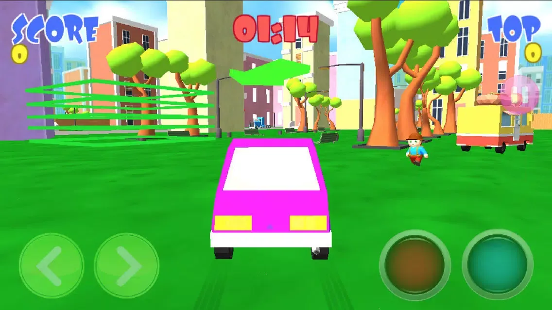 Tangkapan layar Cute Car Rider 3D : Small City