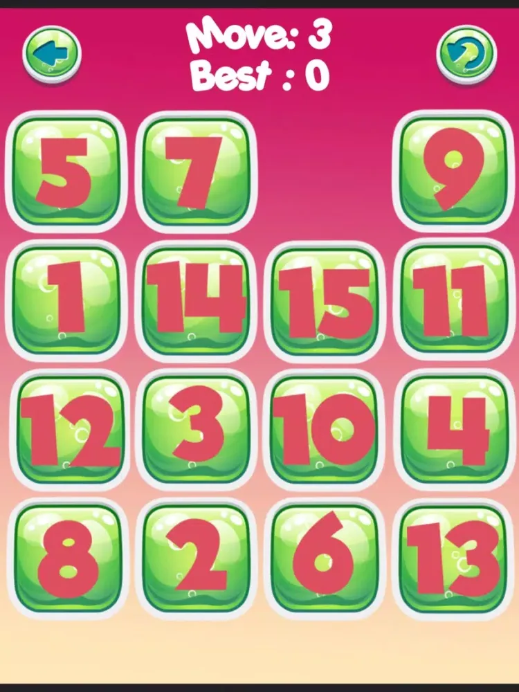 Retro Slide Puzzle iPad 应用截图