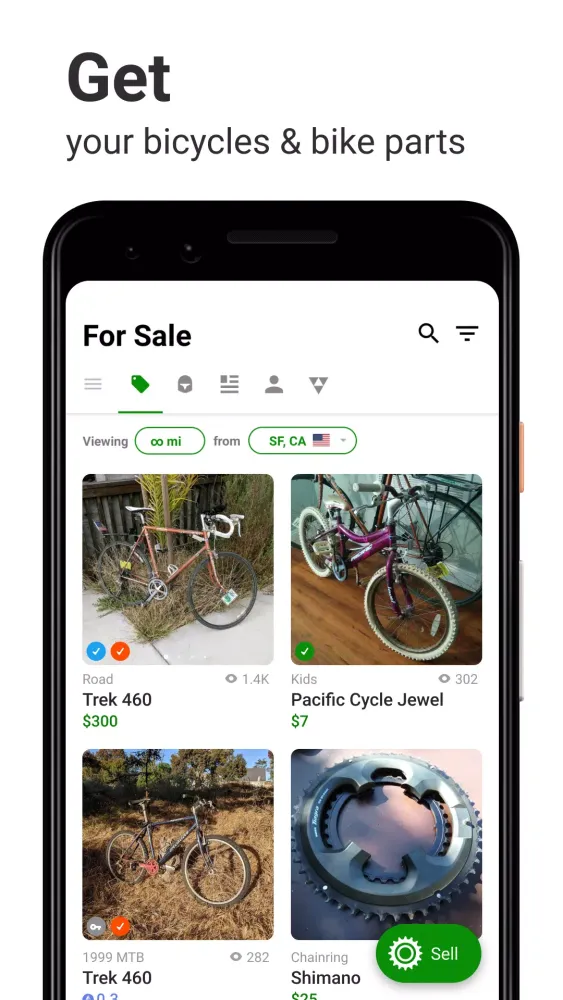 Bicycle Exchange Sprocket Screenshots