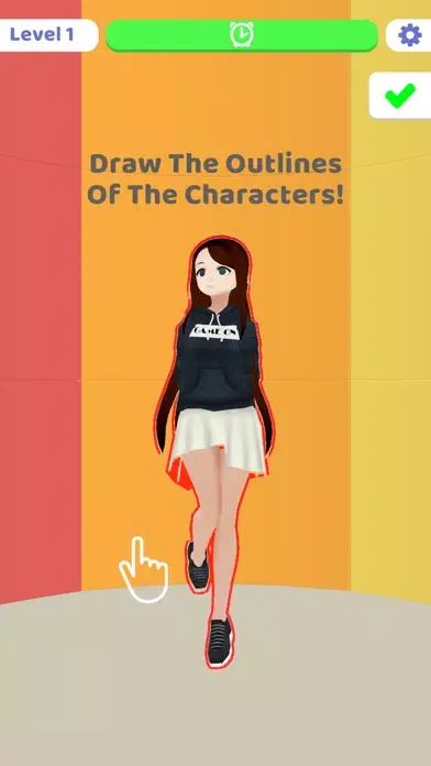 Draw The Outline スクリーンショット