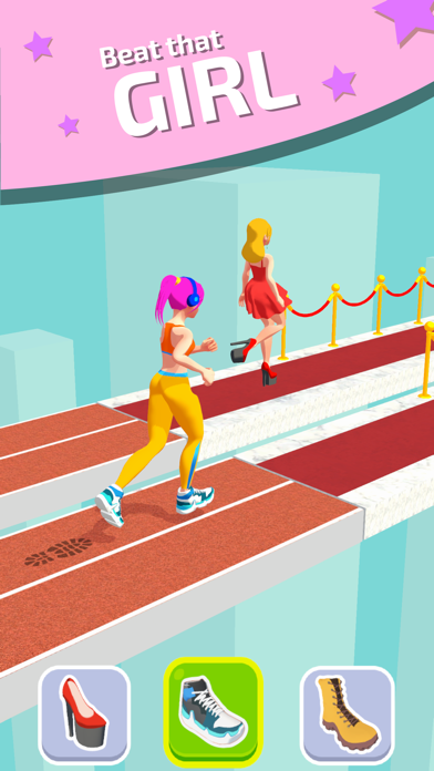 Shoe Race Screenshots