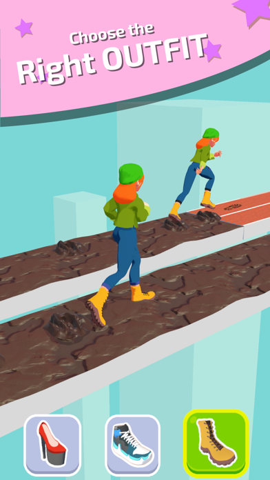 Shoe Race Screenshots