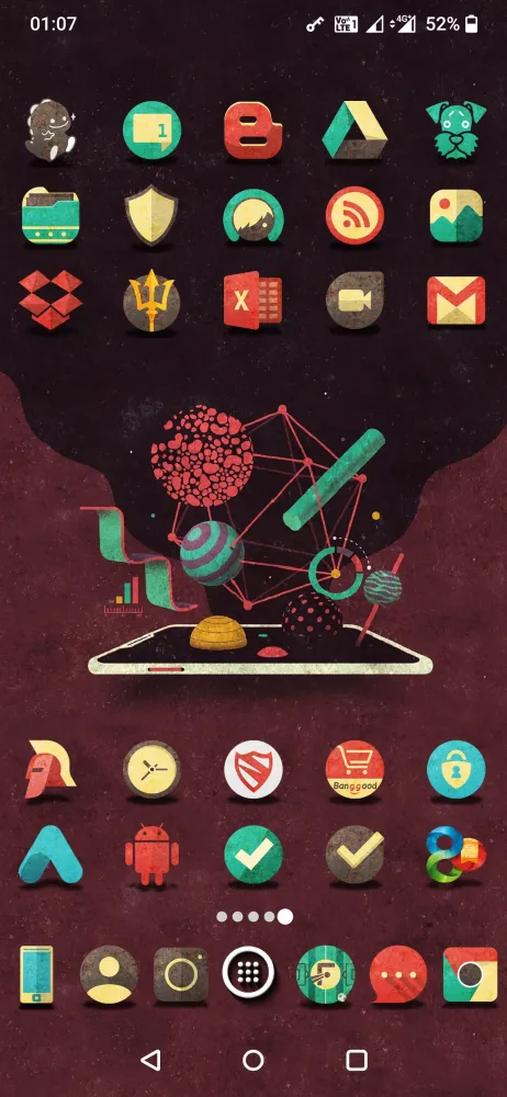 Capturas de pantalla de RetronUI