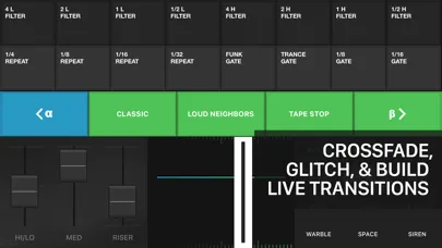 Zrzuty ekranu Hook for iPhone - Live DJ and Mashup Workstation