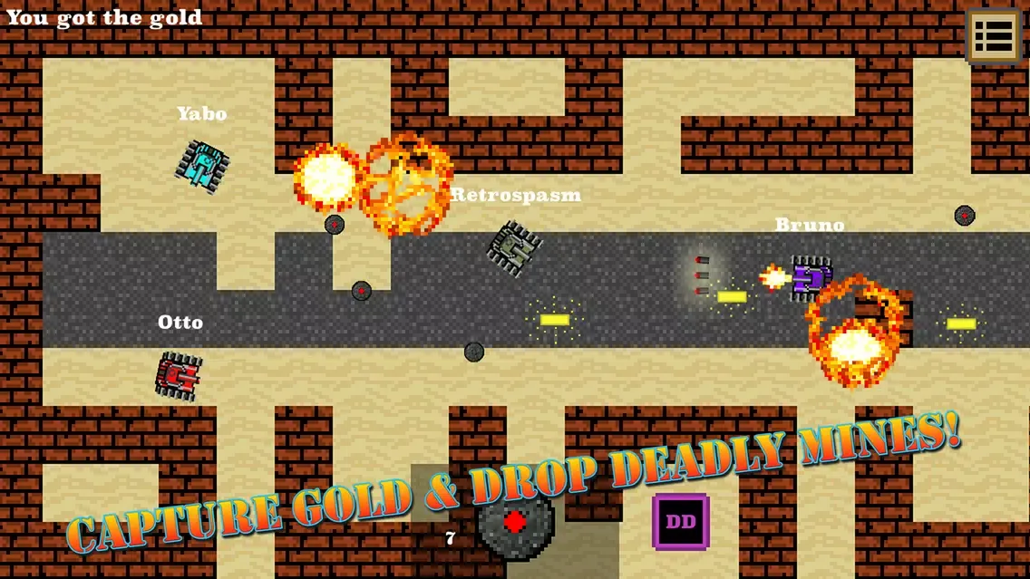 Tangkapan layar Heroic Tanks: Online Combat