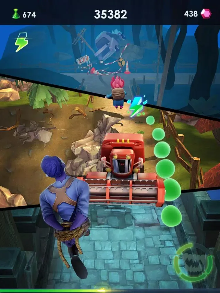 Capturas de pantalla de Zombie Run 2