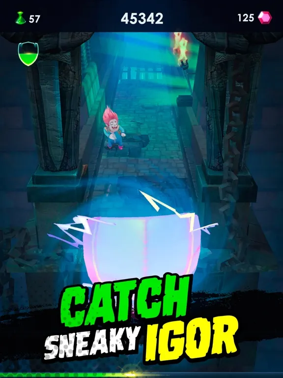 Tangkapan skrin Zombie Run 2: Craft Fun Runner iPad 