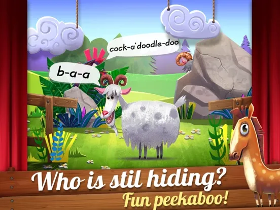 Capturas de tela do Kids Theater: Farm Show iPad 
