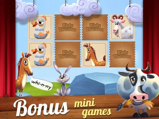 Capturas de tela do Kids Theater: Farm Show iPad 