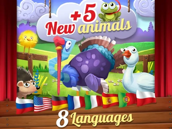 Capturas de tela do Kids Theater: Farm Show iPad 