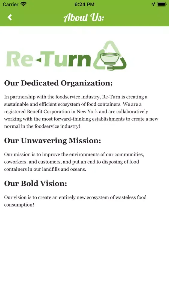 Capturas de pantalla de ReTurn Containers