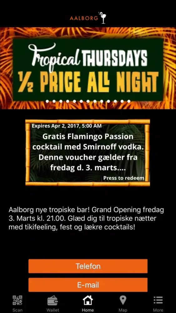 The Drunken Flamingo Aalborg スクリーンショット